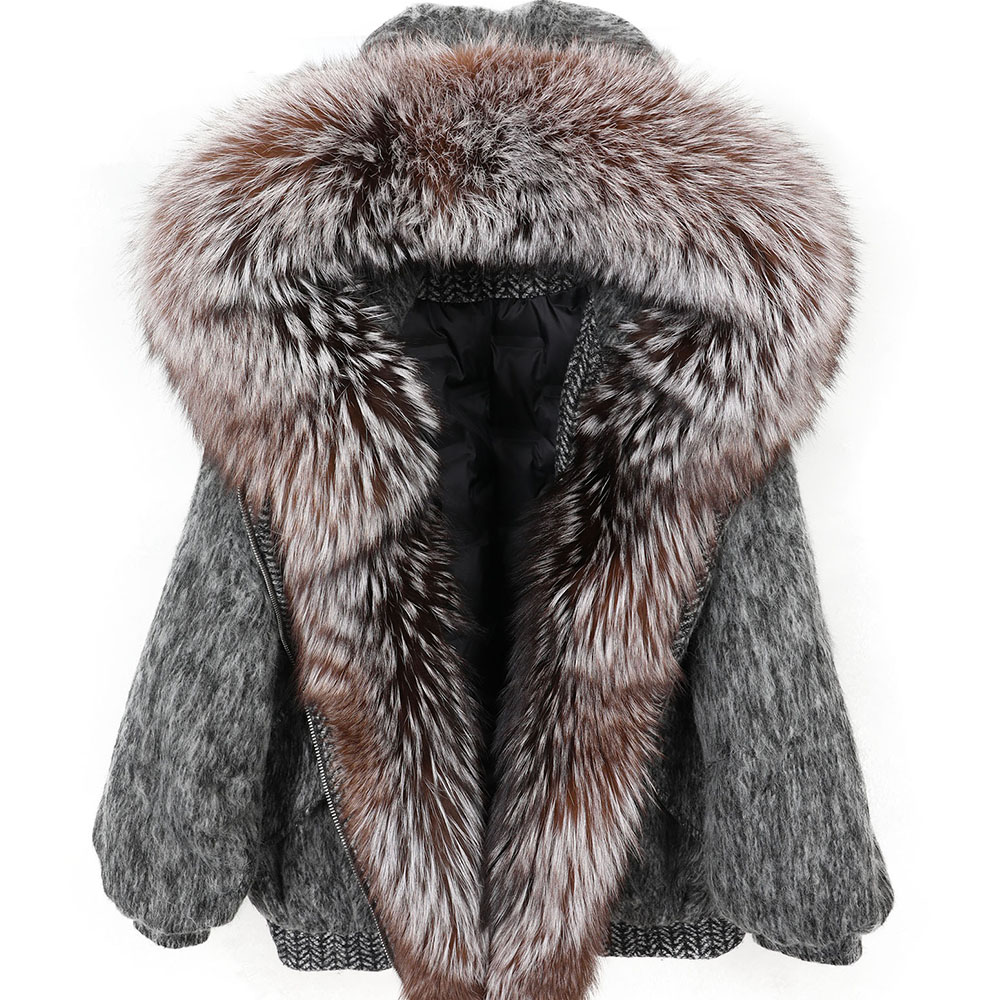 Wool Coat Peacoat - Maomaokong haut de gamme laine tissu