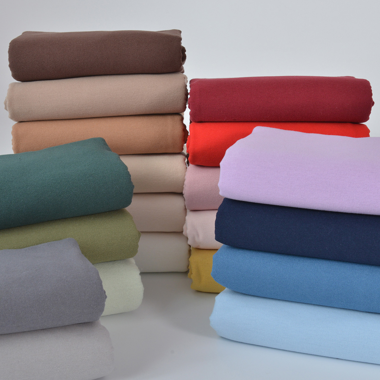 Tissu Glutnel Monochromatique  - Flannel Shirt Lined avis et prix